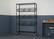 Alt View 12. TRINITY - TRINITY 5-Tier | 48x18x72 | Commercial Wire Shelving | NSF | w/ Baskets & Dividers | Black - Black.