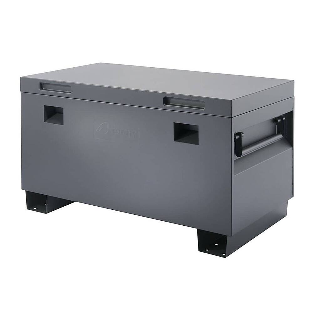 Angle. TRINITY - TRINITY | 45" Job Site Box | Matte Rust-Resistant Powder Coated Finish - Gray.