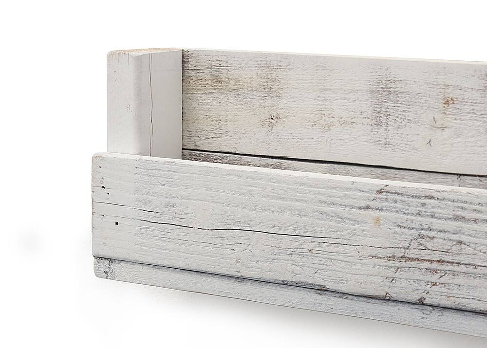 Alt View 13. TRINITY - DRAKESTONE | Floating Book + Display Shelf | 3-Pack | White Wash - White Wash.