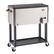 Front. TRINITY - TRINITY | 100 Quart Stainless Steel Cooler | w/ Shelf - Stainless Steel, Black.