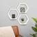 Angle. TRINITY - DRAKESTONE | Hexagon Shelves | 3-Pack | White - White.