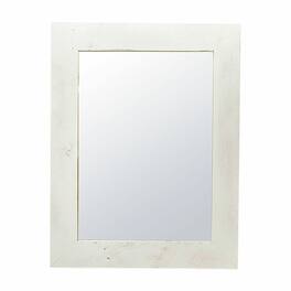 TRINITY - DRAKESTONE 24x31 Barnwood Mirror - White Wash