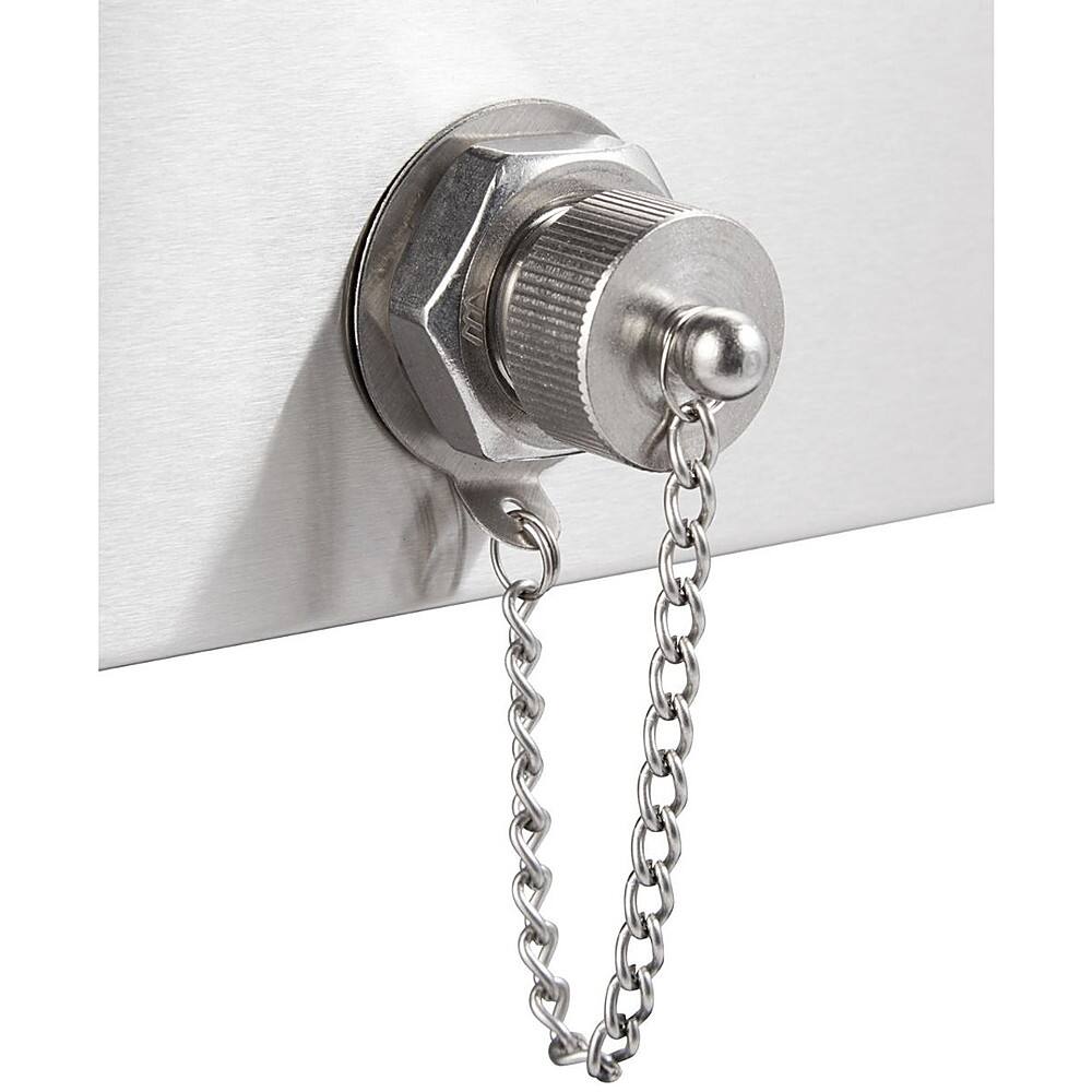 Alt View 16. TRINITY - TRINITY | 80 Quart Stainless Steel Cooler | Detachable Tub - Stainless Steel, Black.