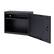 Left. TRINITY - TRINITY | 24" Garage Wall Cabinet | Black - Black.