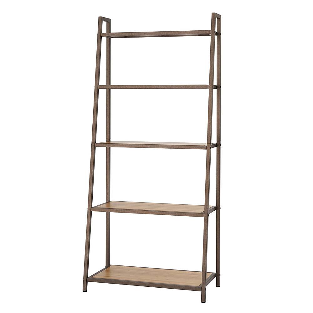 Alt View 13. TRINITY - TRINITY 5-Tier | 27x14x60 | Leaning Bamboo Rack | Bronze Anthracite® - Bronze Anthracite®.
