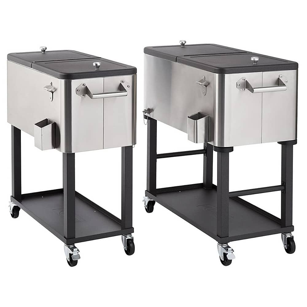 TRINITY | 100 Quart Stainless Steel Cooler | Detachable Tub Stainless ...