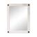 Alt View 12. TRINITY - DRAKESTONE | 24x31 Farmhouse Vanity Mirror w/ Clavos | 2-Pack | White Wash - White Wash.