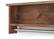 Alt View 12. TRINITY - DRAKESTONE | Towel Bar w/ Shelves | Walnut - Walnut.