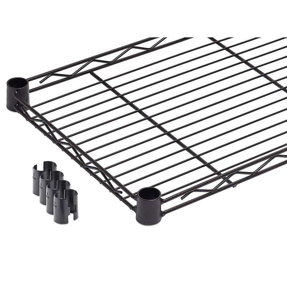 TRINITY BASICS® 5Tier 24x12x55.5 Pantry Rack NSF w/ Wheels