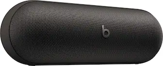 Front. Beats - Pill Portable Wireless Bluetooth Speaker and Portable Charger - Matte Black.