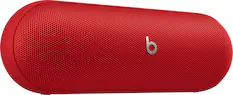 Front. Beats - Pill Portable Wireless Bluetooth Speaker and Portable Charger - Statement Red.