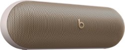 Beats - Pill Portable Wireless Bluetooth Speaker and Portable Charger - Champagne Gold - Front_Zoom