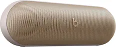 Front. Beats - Pill Portable Wireless Bluetooth Speaker and Portable Charger - Champagne Gold.