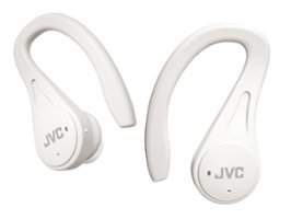 JVC - Sport True Wireless Earbuds Headphones - white - Front_Zoom