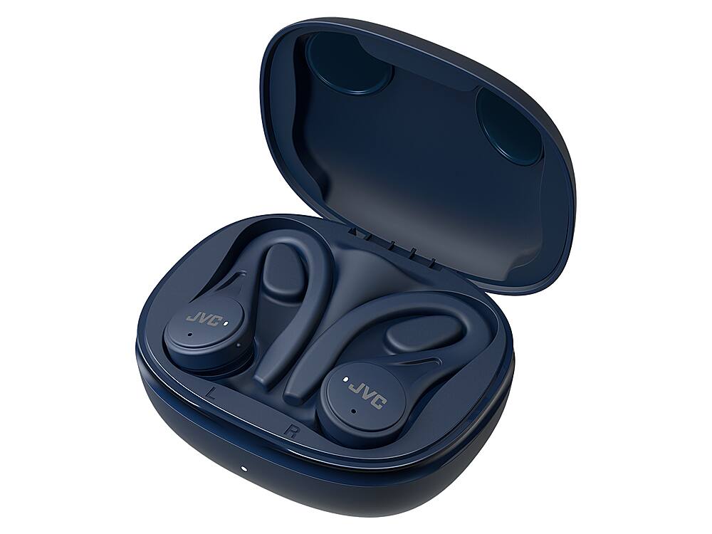 JVC Sport True Wireless Earbuds Headphones blue HAEC25TA