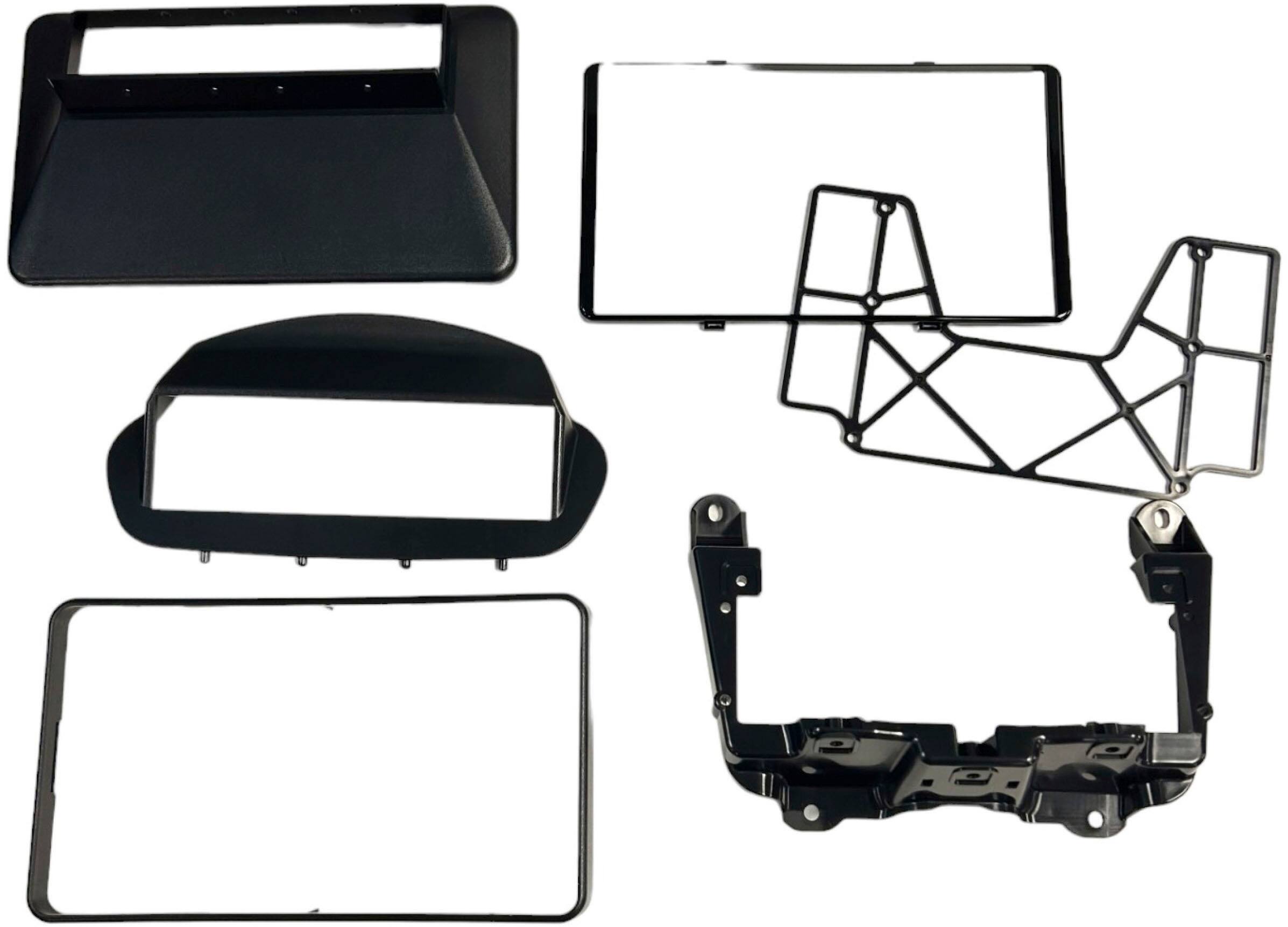 Maestro - Replacement Dash Kit and T-Harness Solution for 2020 Ford Transit and up - Black