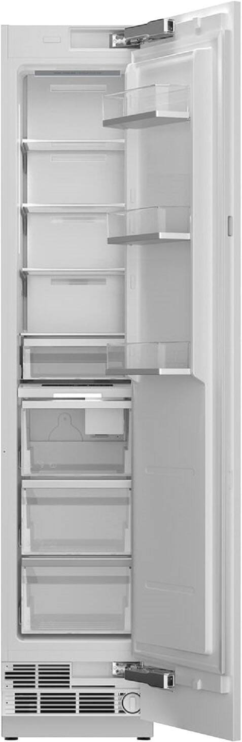 Front. Bertazzoni - 18" Built-In Freezer Column Panel Ready (V Trim) - Right swing door.