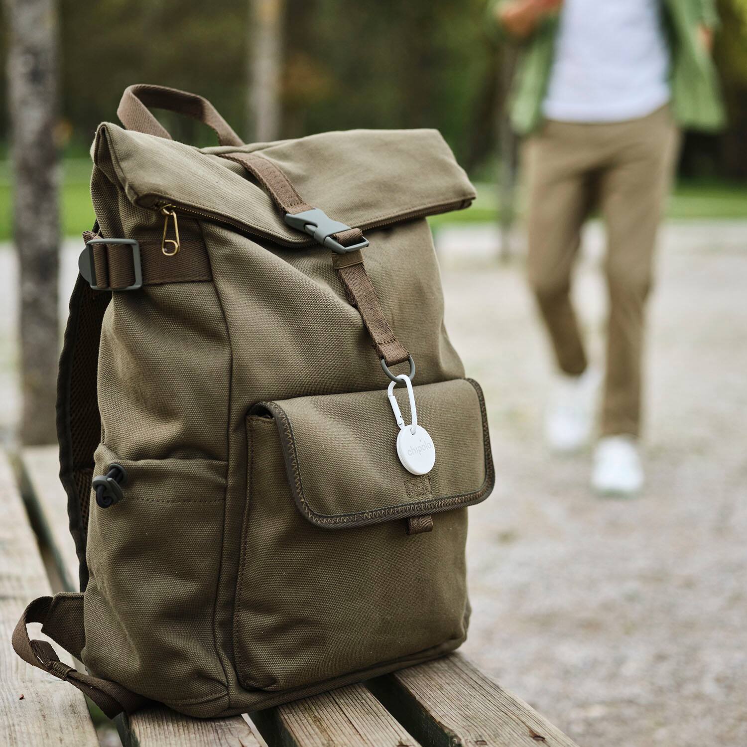 Alt View 21. Chipolo - Point Bundle Item Finders -Works with Google Find My Device App - White.