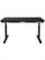 Angle. ErgoAV - ErgoFx Height Adjustable Standing Desk with Integrated Power Management - Black.