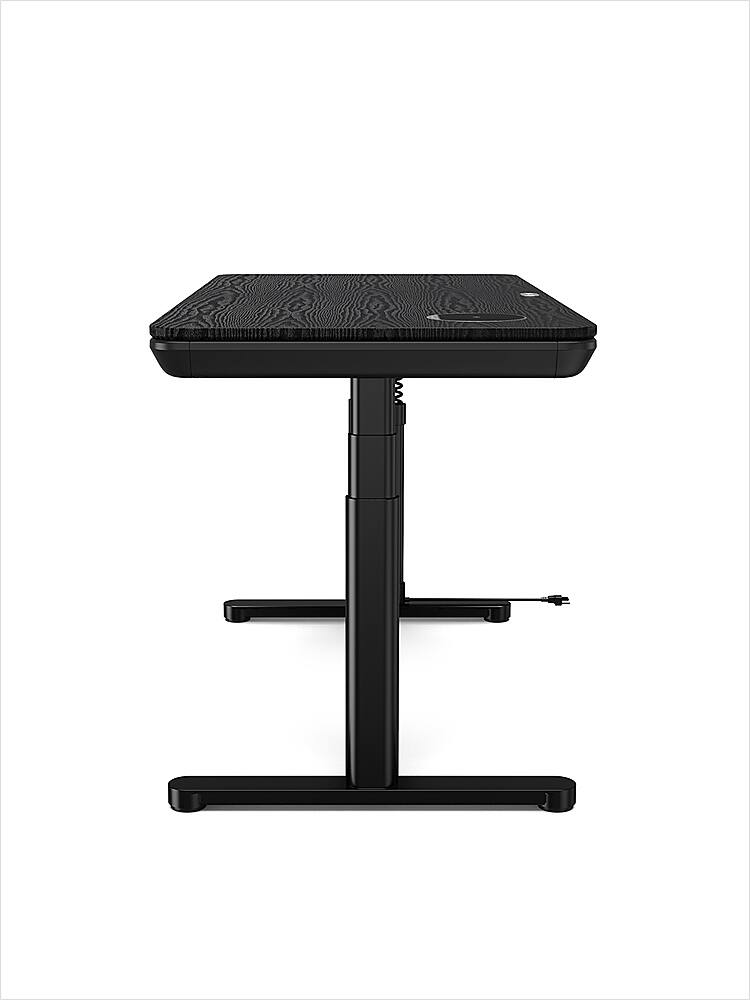 Alt View 11. ErgoAV - ErgoFx Height Adjustable Standing Desk with Integrated Power Management - Black.