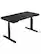 Alt View 12. ErgoAV - ErgoFx Height Adjustable Standing Desk with Integrated Power Management - Black.