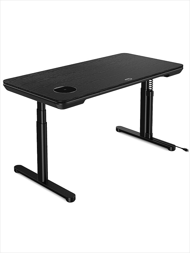 Alt View 12. ErgoAV - ErgoFx Height Adjustable Standing Desk with Integrated Power Management - Black.