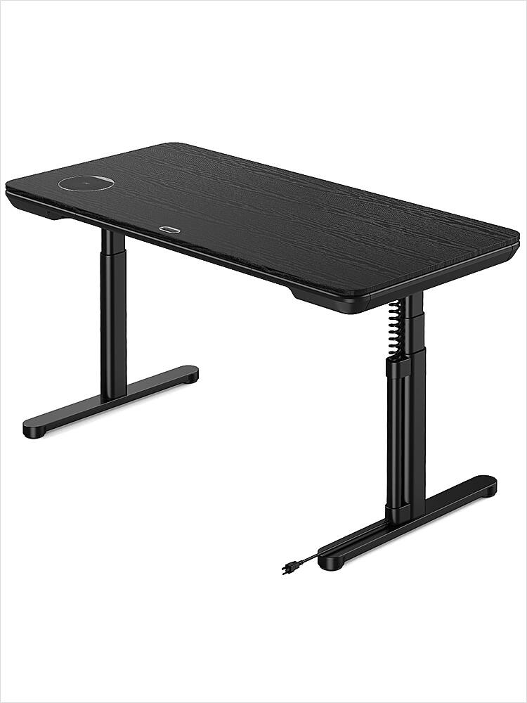 Alt View 14. ErgoAV - ErgoFx Height Adjustable Standing Desk with Integrated Power Management - Black.