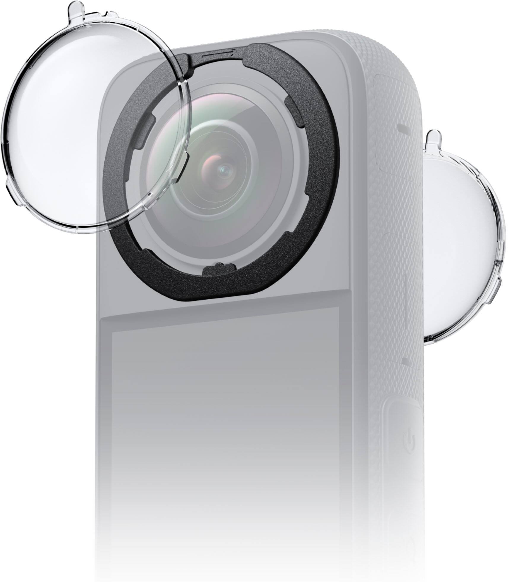 Alt View 13. Insta360 - Insta360 X3 Standard Removable Lens Guards - Blacl.