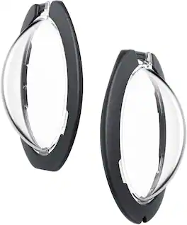 Insta360 - X3 Standard Removable Lens Guards - Blacl