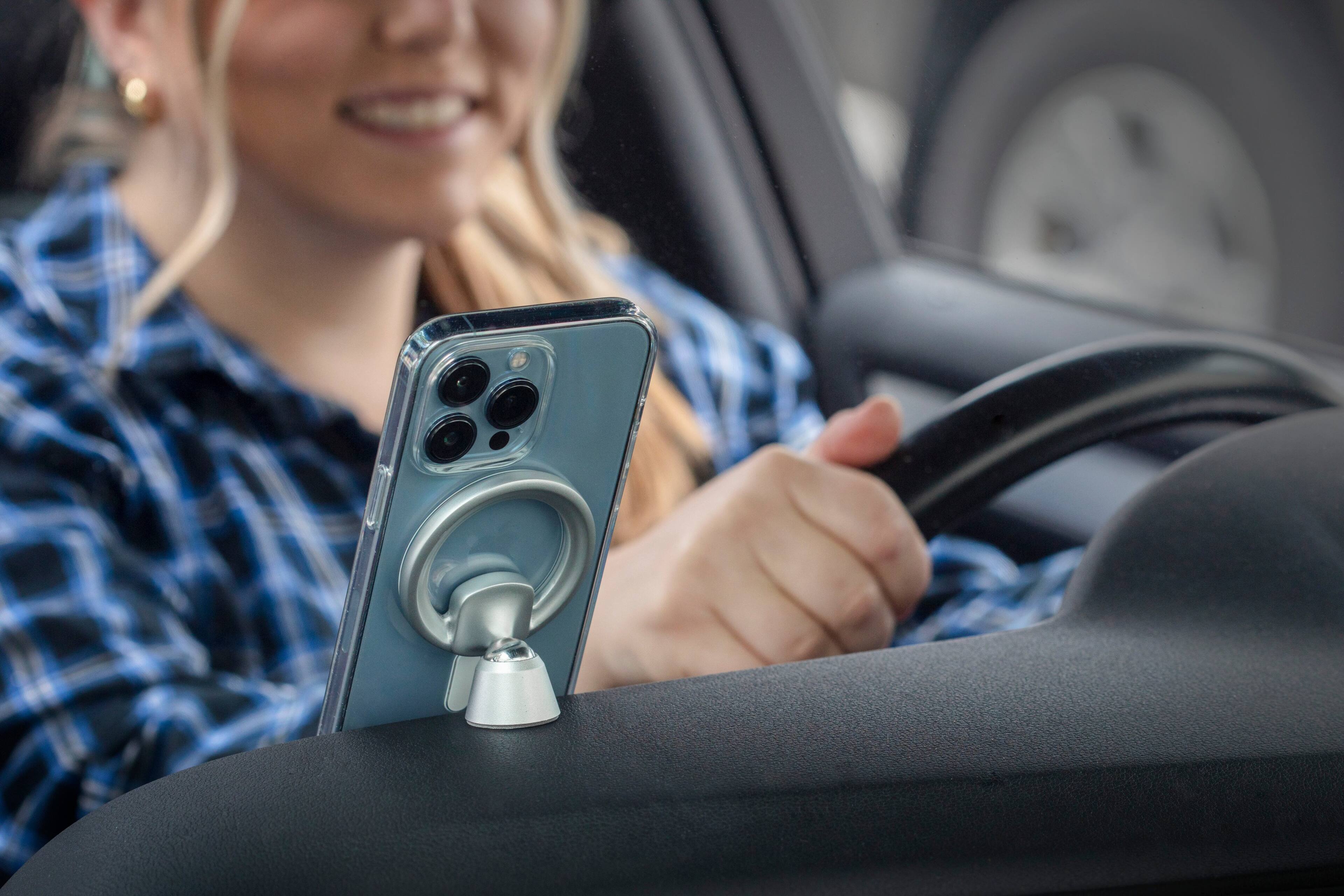 Alt View 11. Scosche - MagicMount Elite2 Dash For Most Cell Phones - Black.