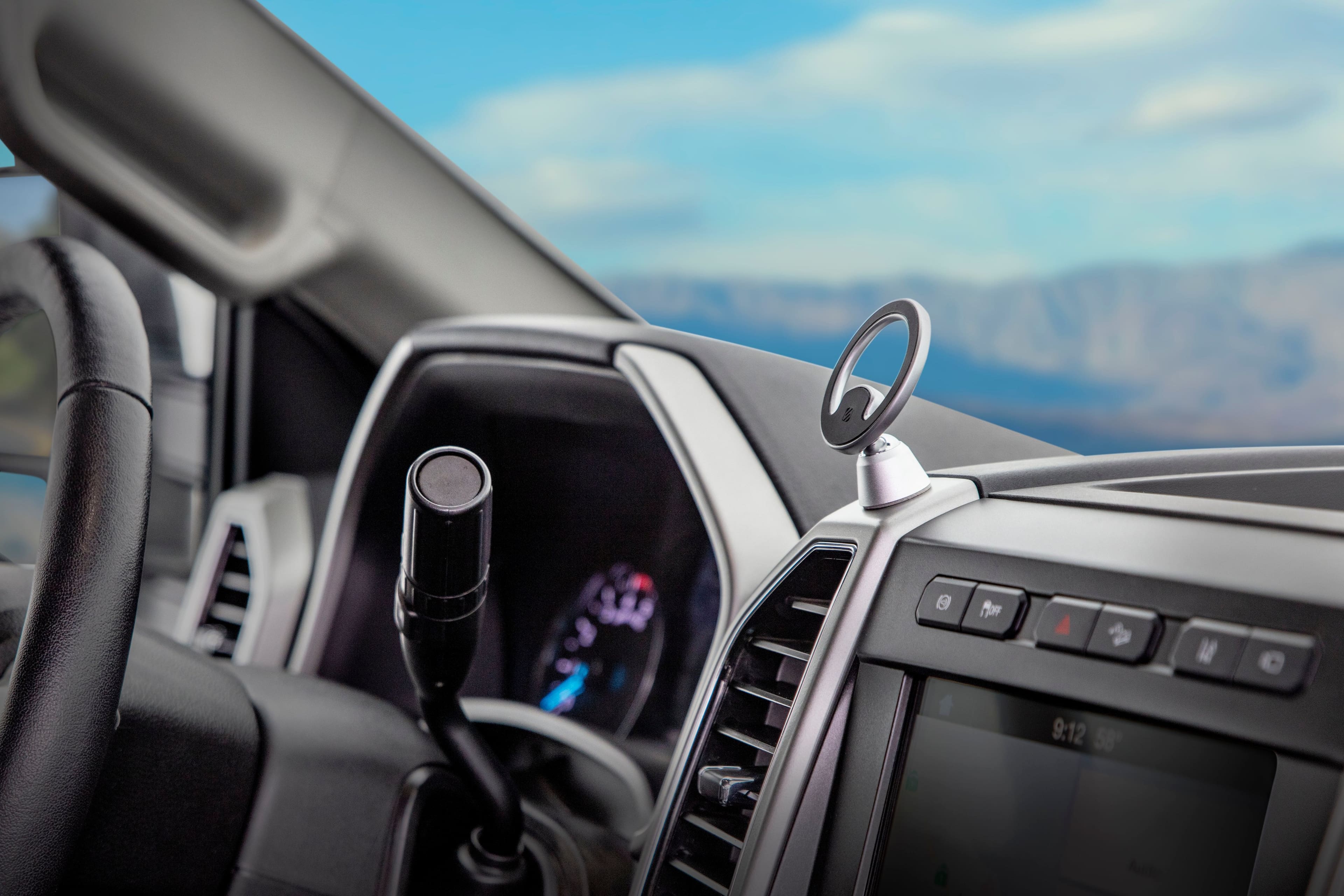 Alt View 12. Scosche - MagicMount Elite2 Dash For Most Cell Phones - Black.