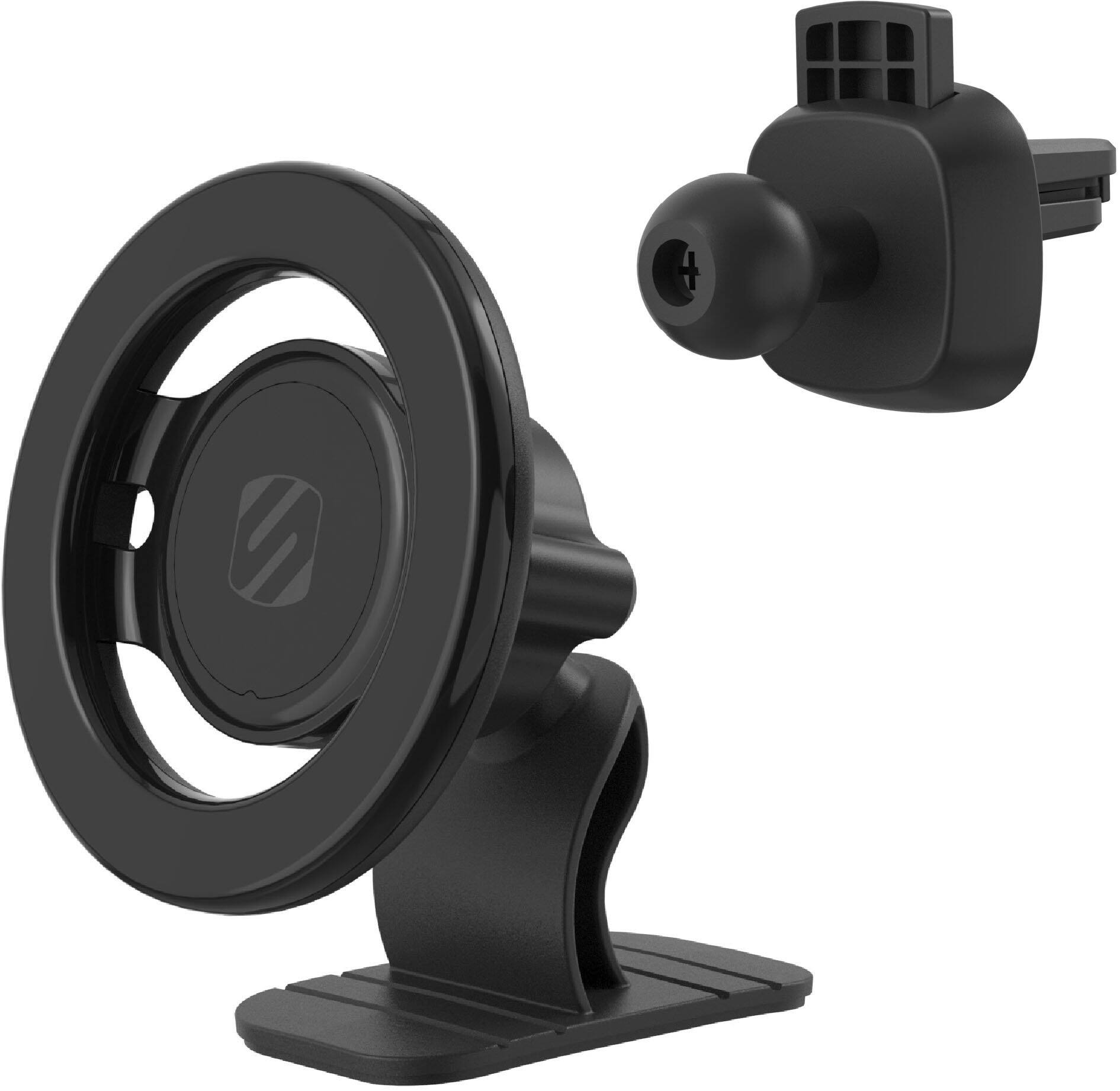Alt View 11. Scosche - MagicMount Dash/Vent Mount For Most Cell Phones - Black.