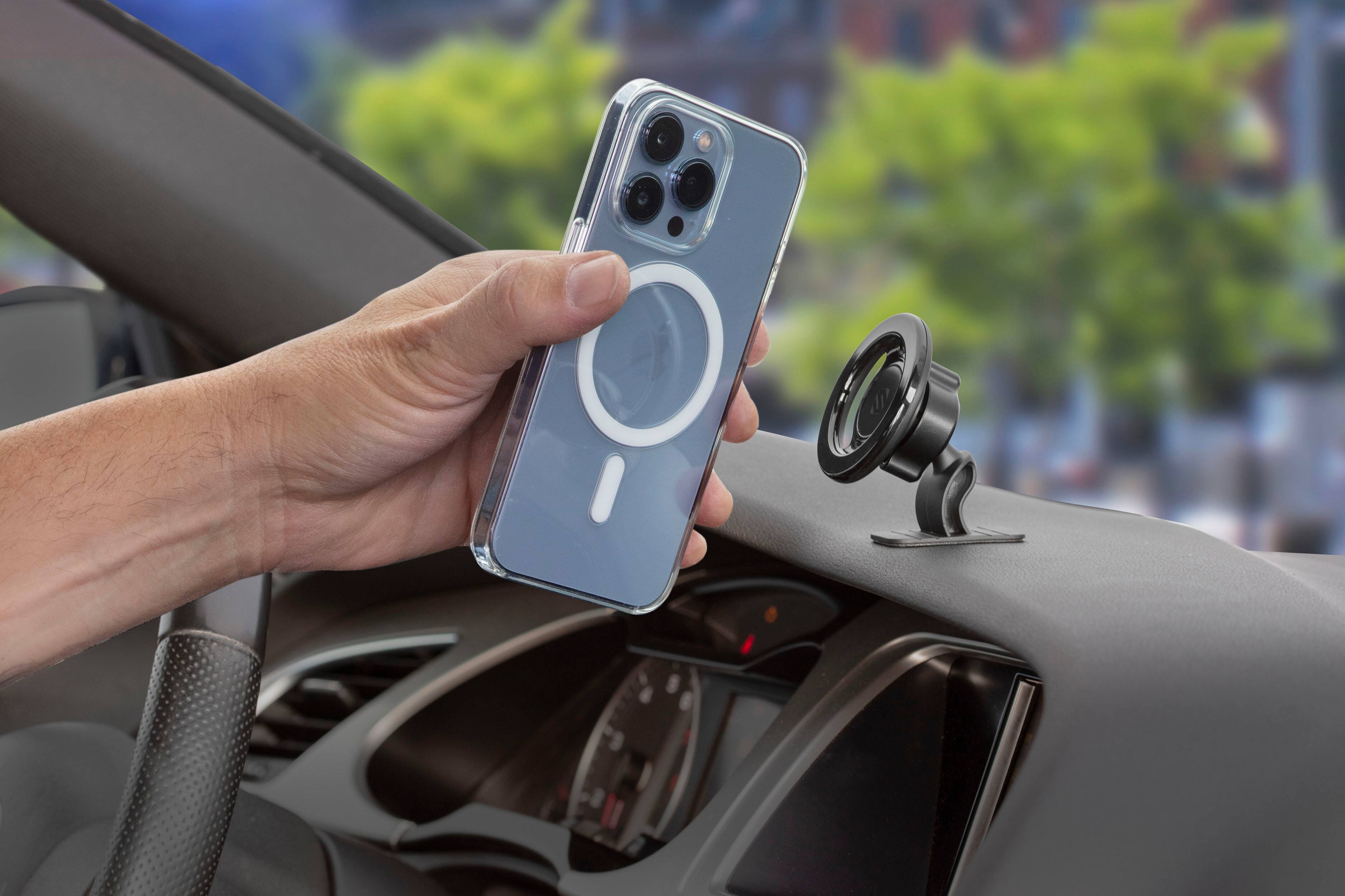 Alt View 15. Scosche - MagicMount Dash/Vent Mount For Most Cell Phones - Black.