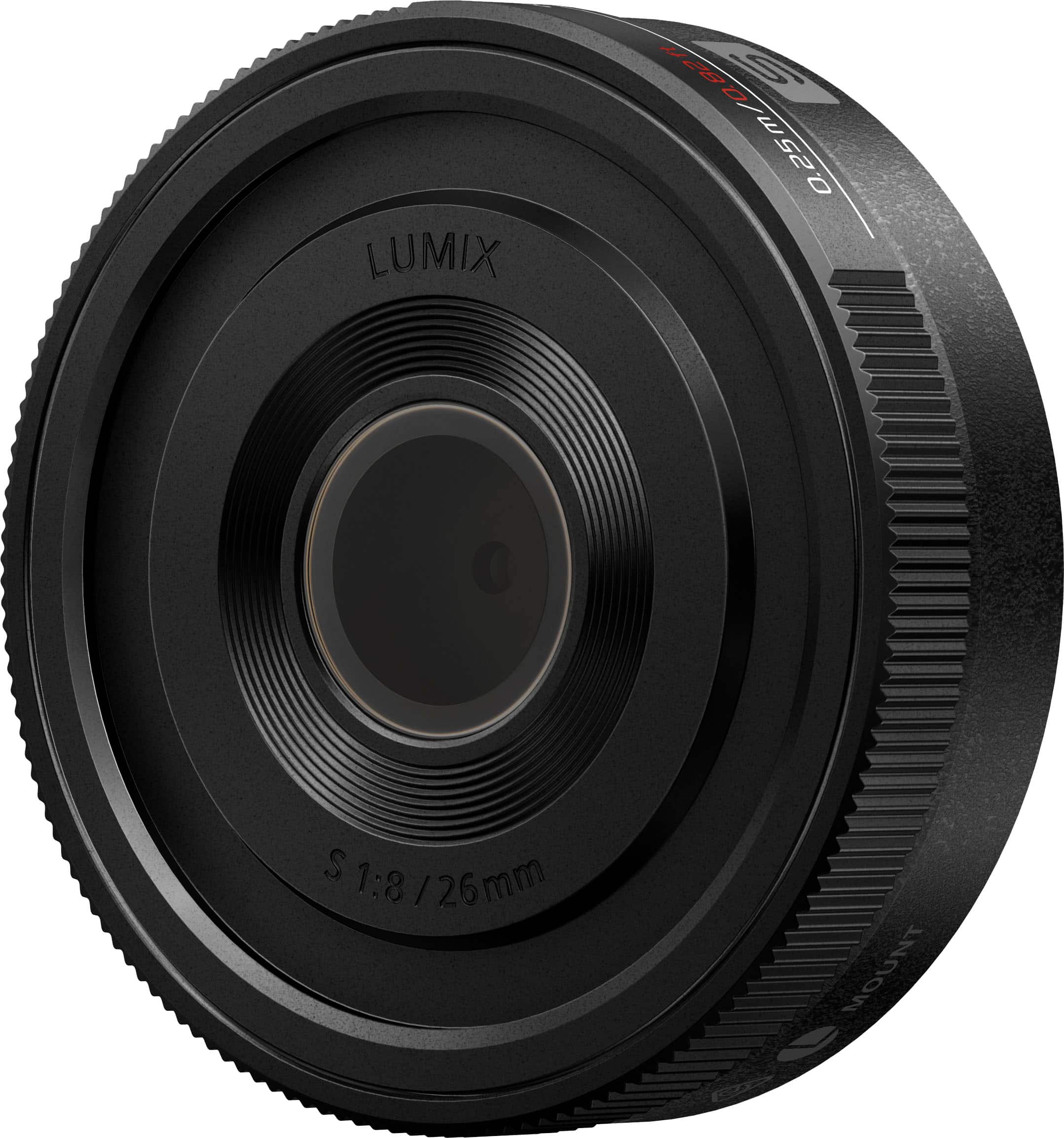 LUMIX : $1:8/26mm S 1:8 mm / 26