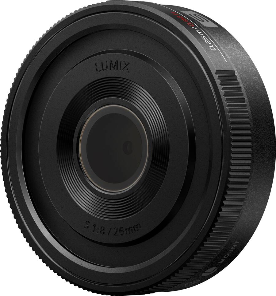 【美品】LUMIX S 26mm F8 Panasonic LUMIX S 26mm F8 (S R26) Fixed Focal Length Pancake