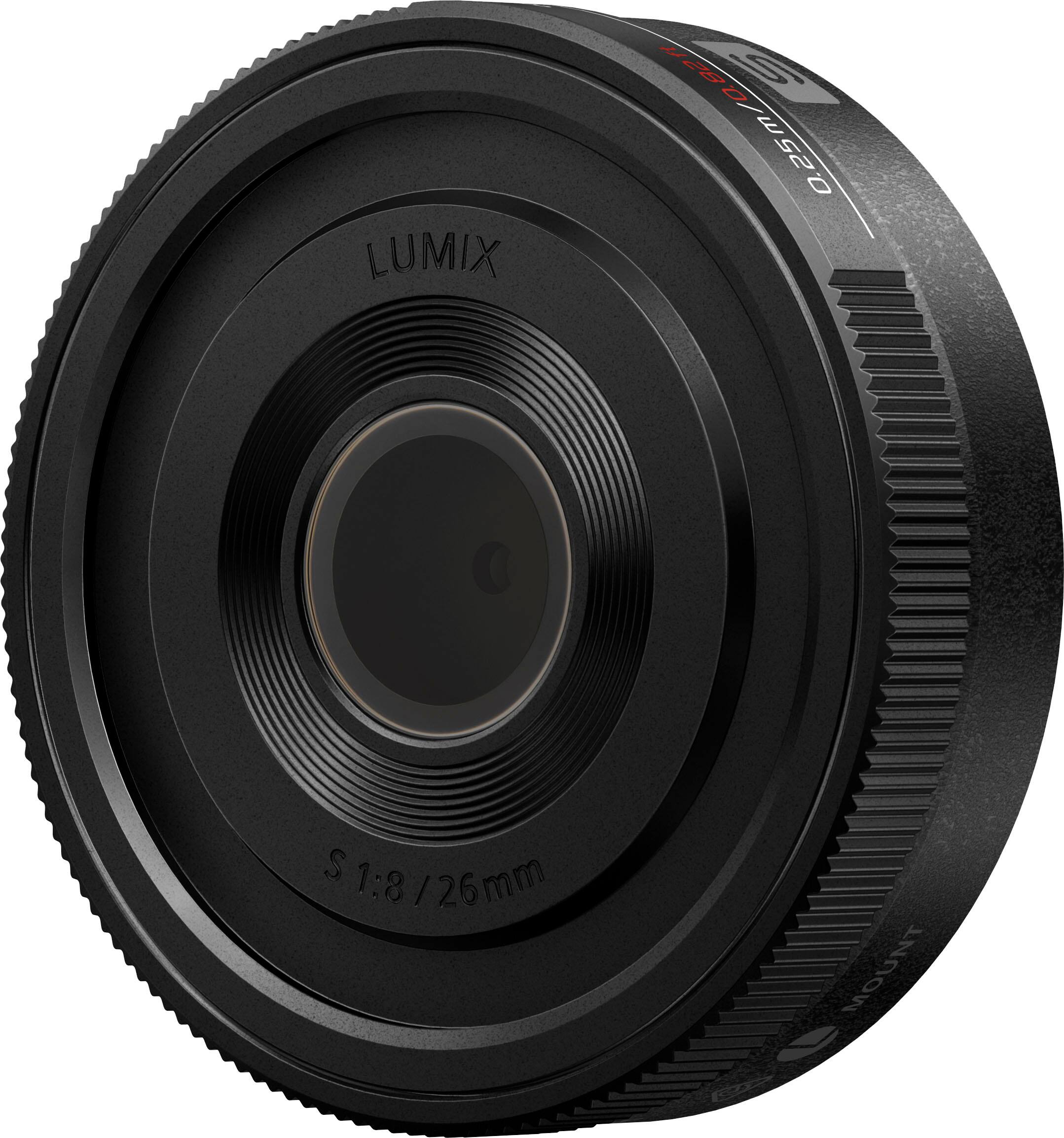 LUMIX : $1:8/26mm S 1:8 mm / 26