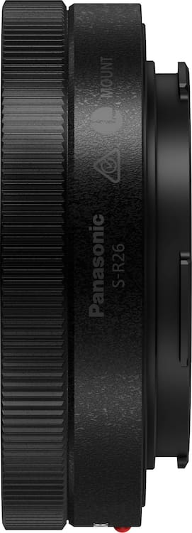 Panasonic LUMIX S 26mm F8 (S R26) Fixed Focal Length Pancake Lens Panasonic LUMIX S 26mm F8 (S R26) Fixed Focal Length Pancake Lens