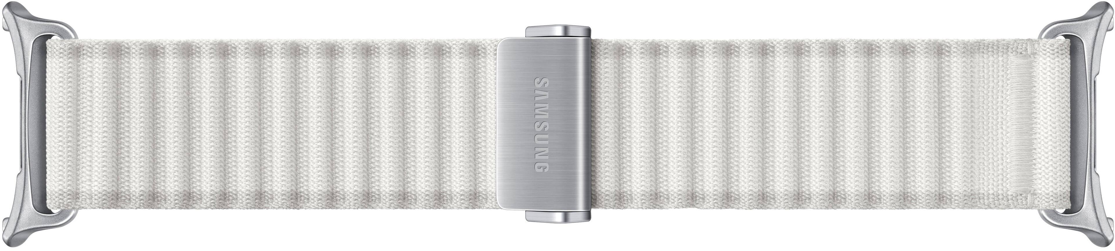 Alt View 12. Samsung - Galaxy Watch Ultra Trail Band - White Sand.