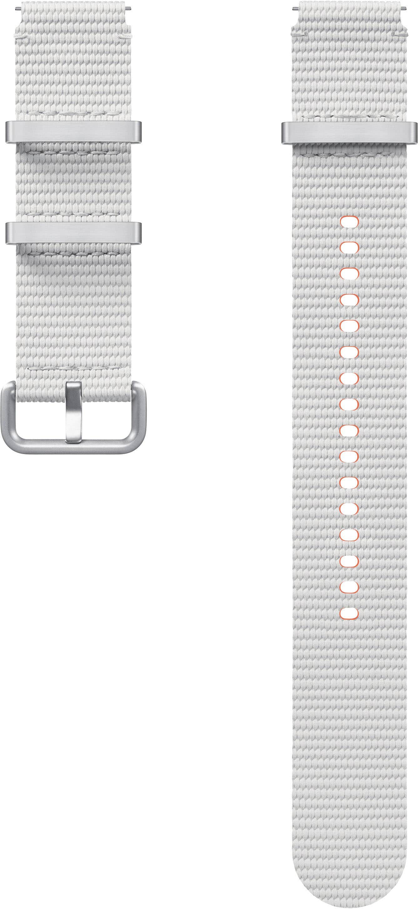 Samsung - Galaxy Watch7 Athleisure Band M/L - Silver