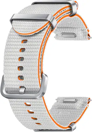 Alt View 11. Samsung - Galaxy Watch7 Athleisure Band M/L - Silver.