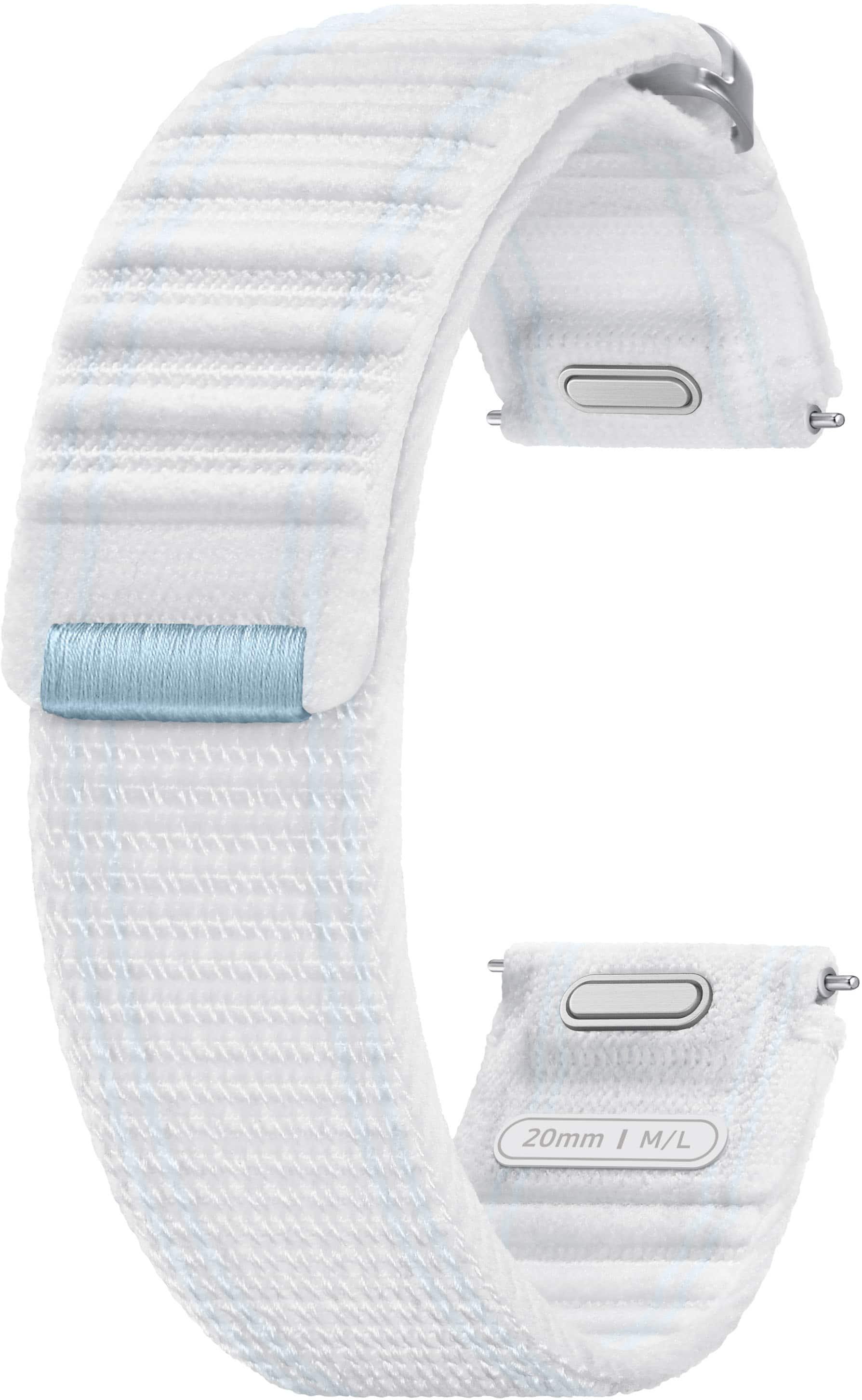 Samsung - Galaxy Watch7 Fabric Band M/L - White Sand