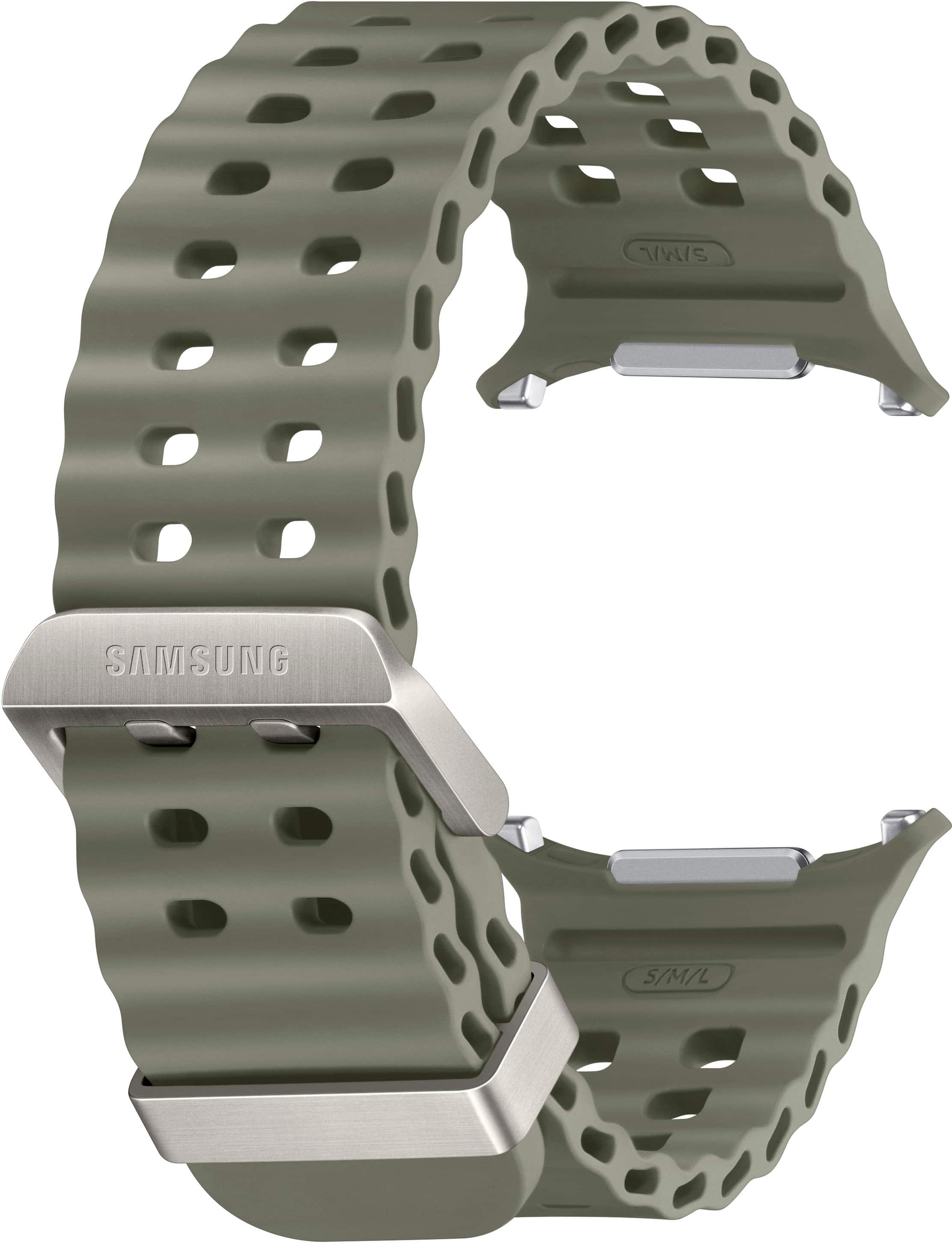 Samsung - Galaxy Watch Ultra Marine Band - Green - Alt_View_Zoom_11