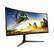 Angle. Acer - AOPEN 34" VA LED QHD 180Hz 1ms FreeSync Premium Gaming Monitor (HDMI) - Black.