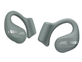 JVC New Nearphones Open Ear True Wireless Headphones - Green - Front_Zoom