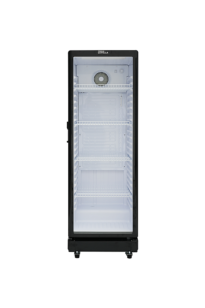 Premium Levella - 8.5 Cu. Ft. Single Door Display Refrigerator - Black