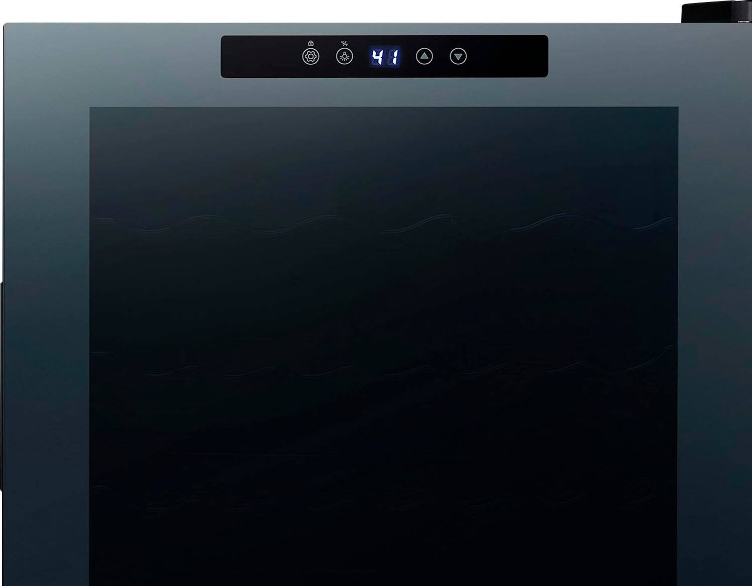 NewAir Refurbished Freestanding Wine Cooler Black REFNWC051BK00 Best Buy