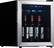 Angle. NewAir - Newair Freestanding Wine Fridge w/ Digital Thermostat - Stainless Steel.
