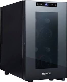 NewAir - Refurbished Shadow-Tᵀᴹ Series Wine Cooler w/ Thermoelectric Cooling - Black
