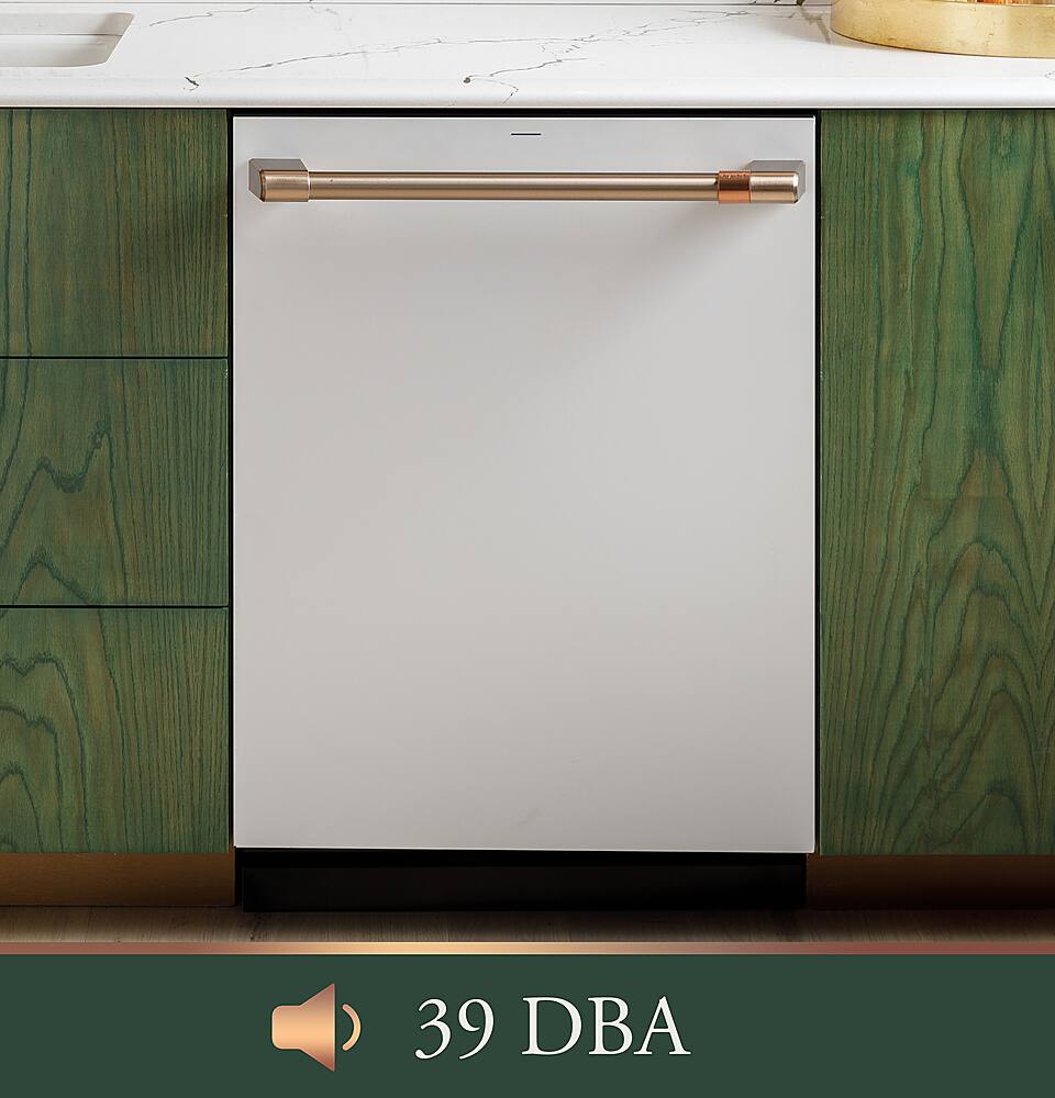 Alt View 16. Café - Top Control Smart Built-In Stainless Steel Tub Dishwasher with 3rd Rack, LED Lighting and 39 dBA - Matte Black.