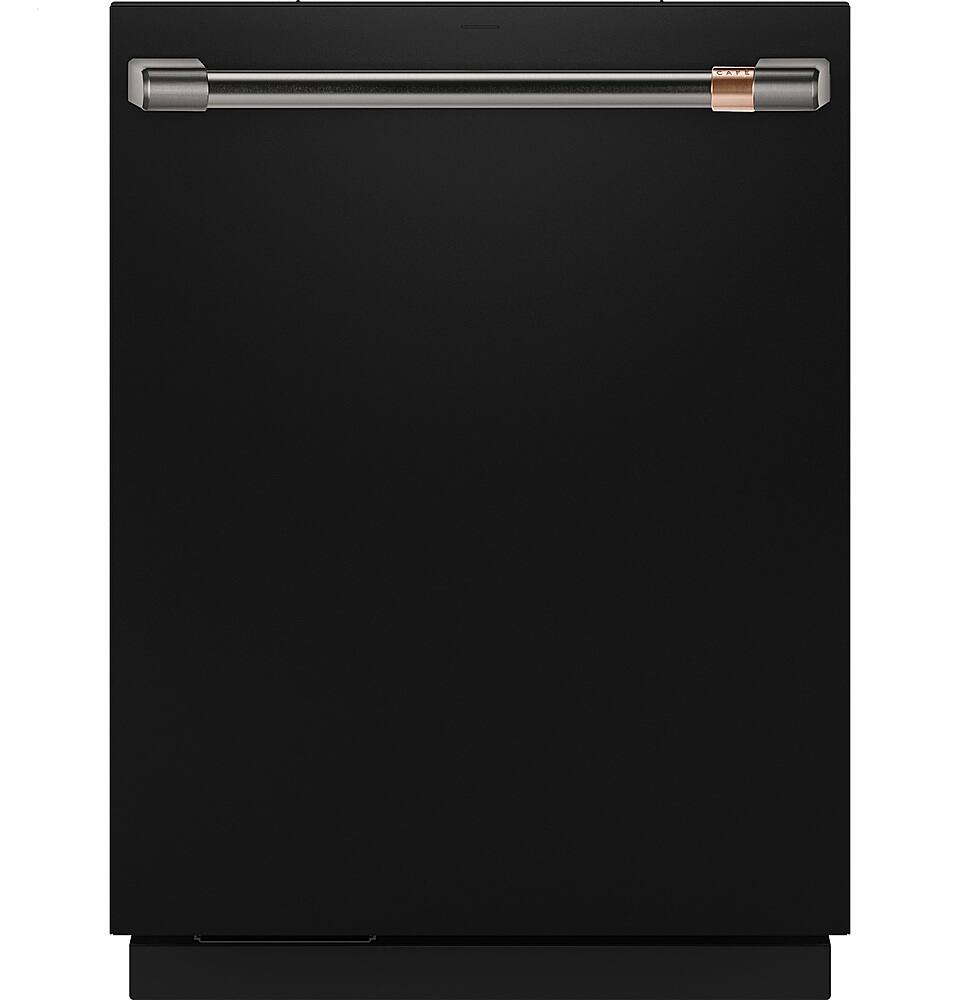 Alt View 36. Café - Top Control Smart Built-In Stainless Steel Tub Dishwasher with 3rd Rack, LED Lighting and 39 dBA - Matte Black.